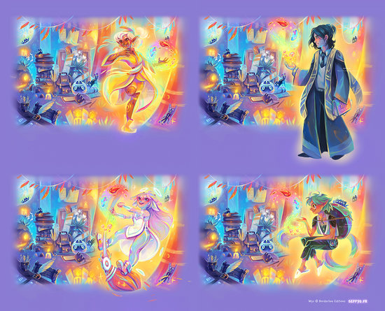 Character Design - Seppyo for Borderline Editions