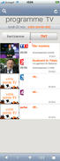 Home pour le programme TV Orange sur Iphone