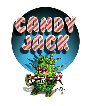 Logo de la saveur "Candy Jack" pour le foodtruck "le K'mion Rouge"