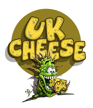 Logo de la saveur "UK Cheese" pour le foodtruck "le K'mion Rouge"