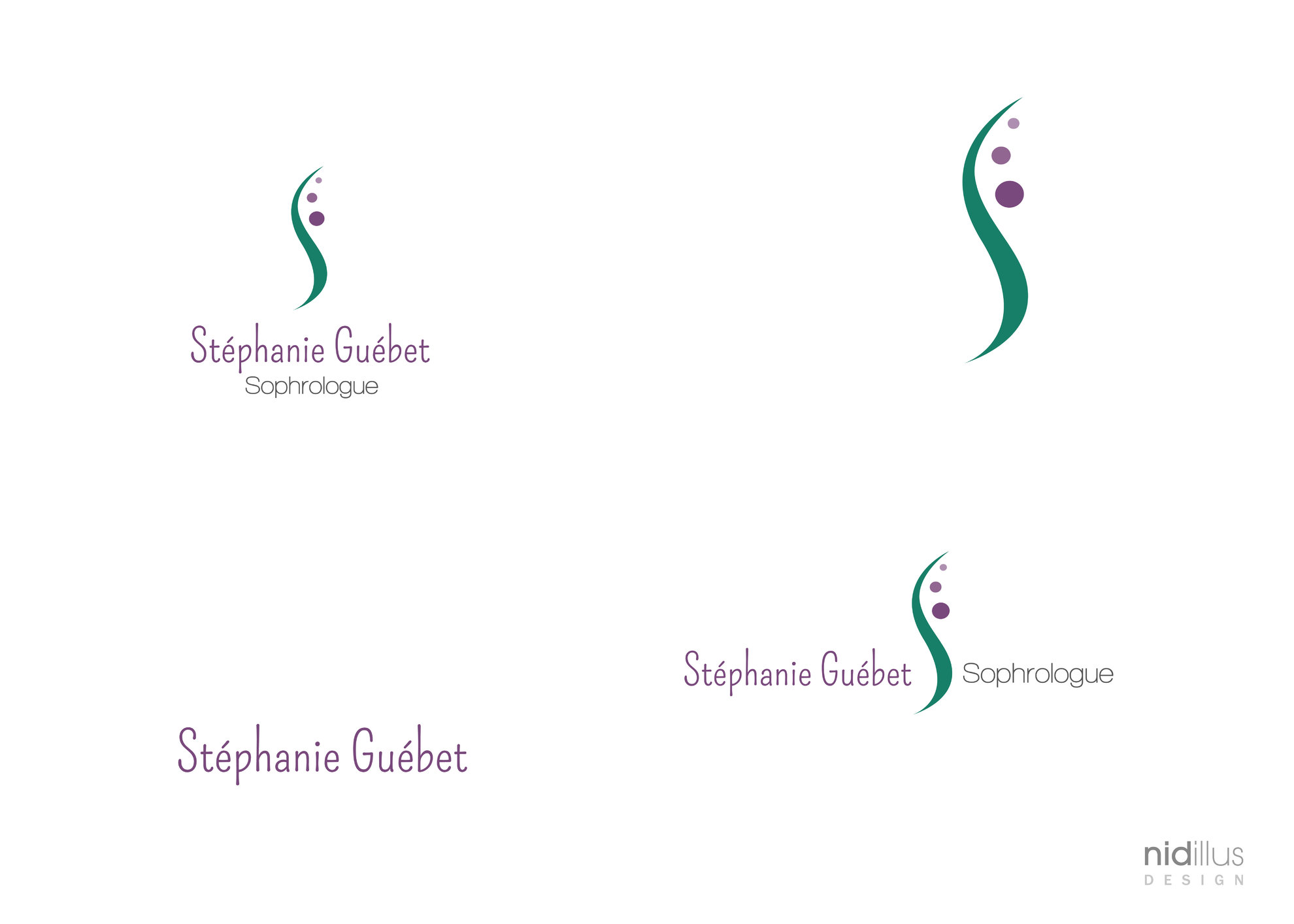 2016 - Logo pour un cabinet de sophrologie