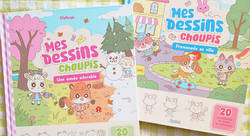 Mes Dessins Choupis - Editions FLEURUS - Stelloupi Illustration-illustrateur-jeunesse
