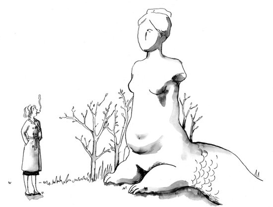 Bomarzo - Illustration Causette