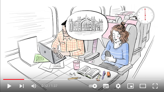 Union - animation en timelapse