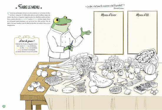 Comme un grand Chef, cahier d'activité