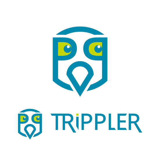 Création du logo TRIPPLER pour l' application et le site internet. Trippler, solution innovante d'optimisation des temps libres.