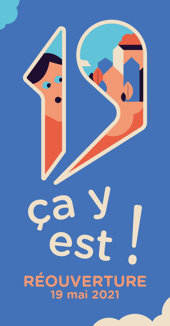 COVID. Illustration pour la réouverture du 19 mai 2021, ça y est !
