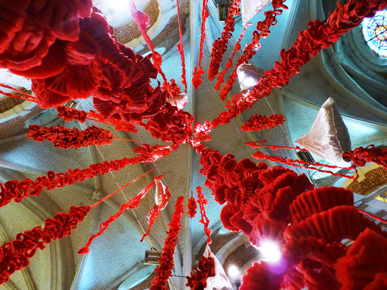 Exposition duo - "Fraises et Framboises" - (avec Dominique De Beir) - Chapelle des Jésuites - Eu - nov. 2013