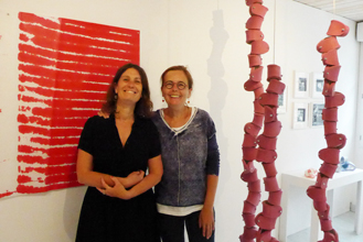 Exposition collective "Plié/Déplié" - Galerie Réjane Louin - Locquirec - été 2017
