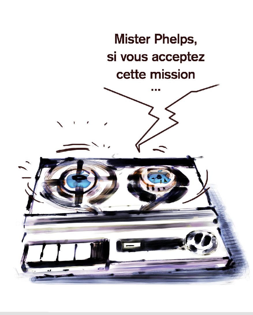 Mission Impossible<br/><span>Illustration réalisée sous Painter IX pour le compte de la Maison d'Edition Oracom dans le livre d'Apple (2011).</span>