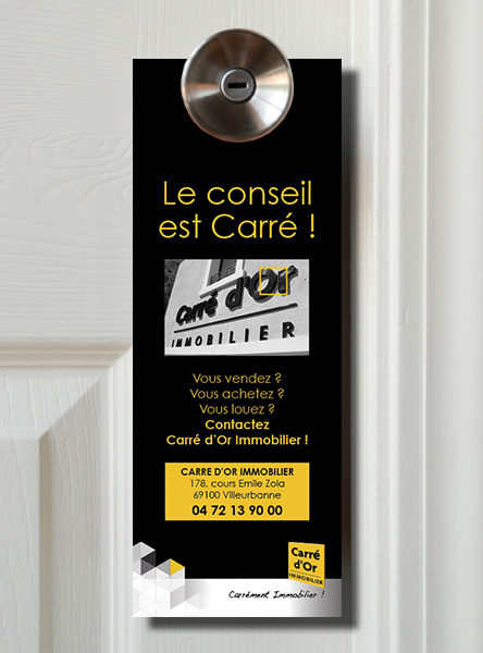 Carré d'Or - Flyer - Conception/Rédaction/DA