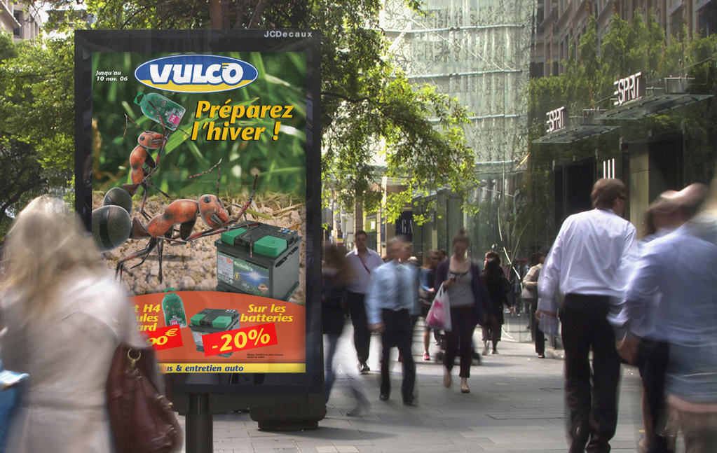 Vulco - Campagne Automne - Conception/Rédaction