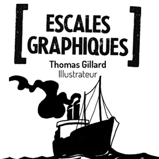 Escales Graphiques - Thomas Gillard, illustrateur Portfolio :Linogravures