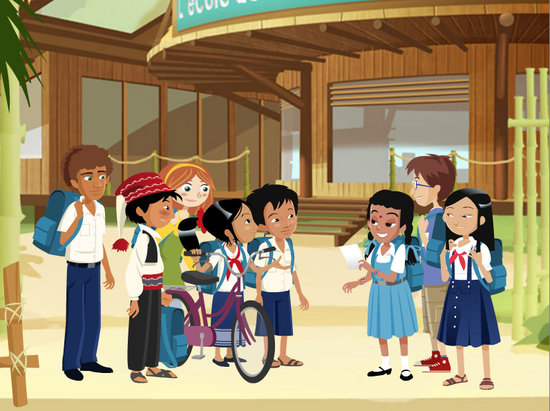 A L'ECOLE DE LA FRANCOPHONIE