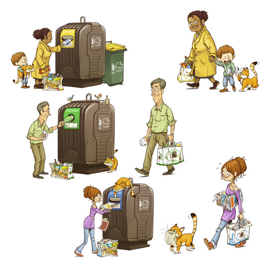 VISUELS POUR SACS DE PRECOLLECTE