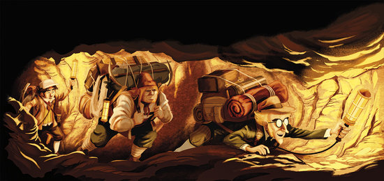 Voyage au centre de la terre