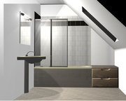 salle d'eau avant projet