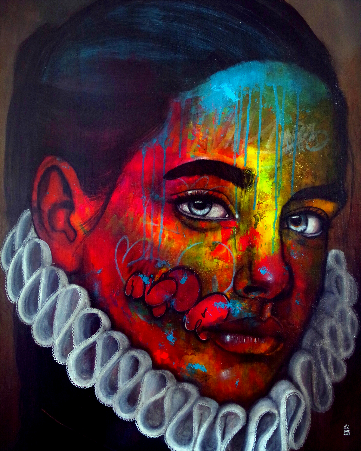 Femme à la collerette