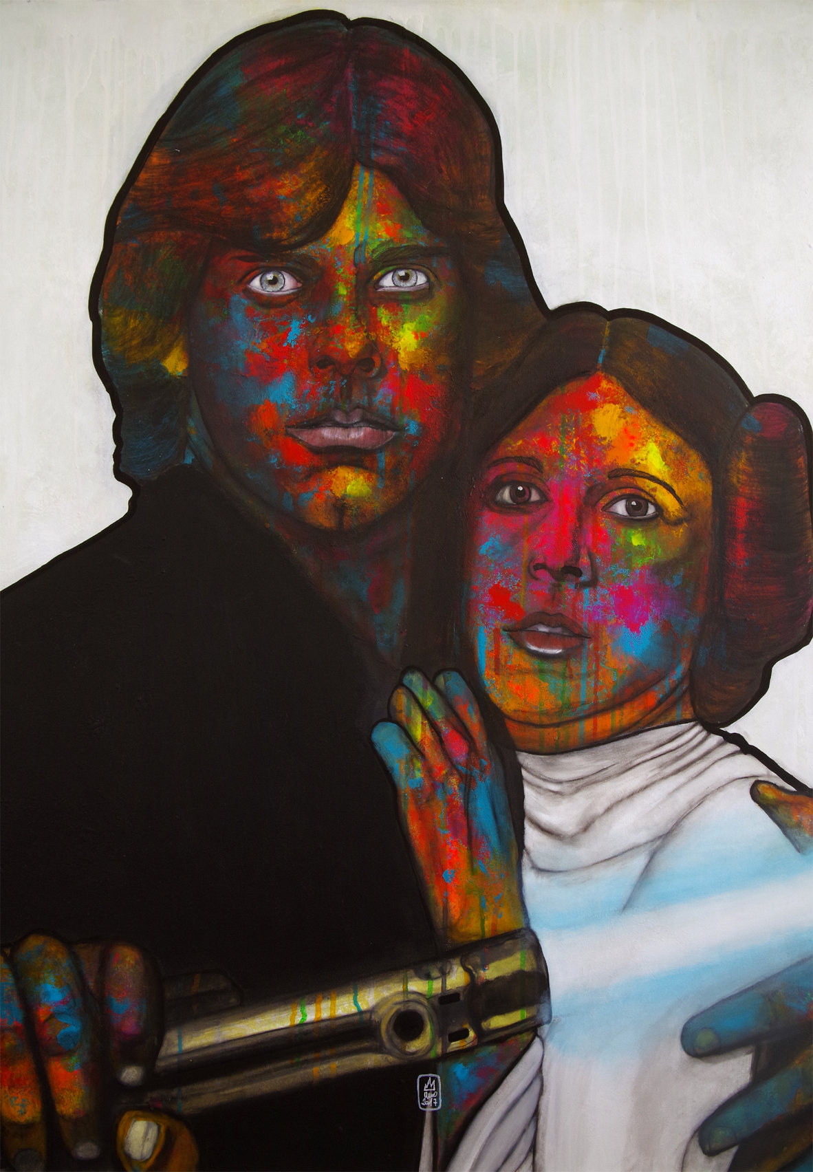 LUKE SKYWALKER & LEIA ORGANA-Star Wars