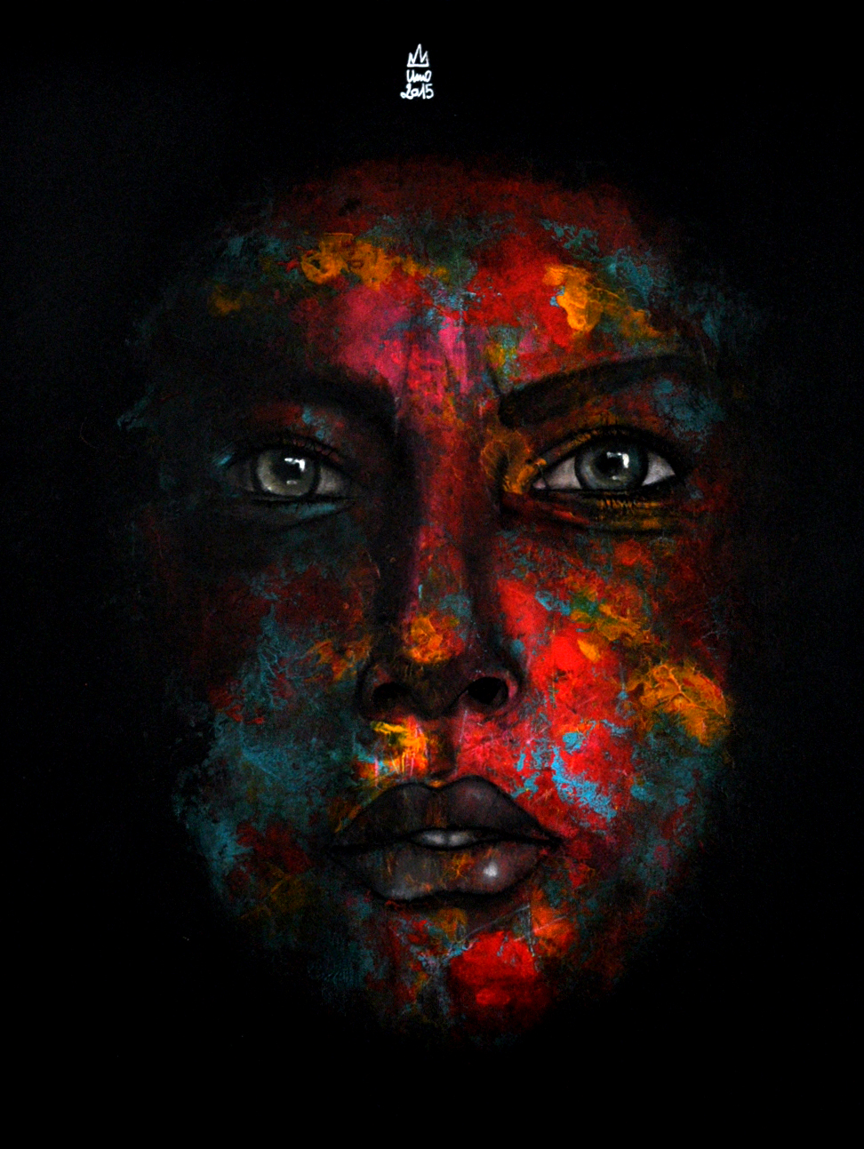 visage de femme