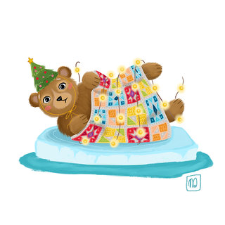 ours de Noël