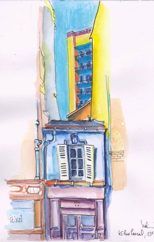 La petite maison teigneuse, rue Pascal