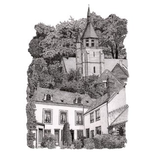 Combray et maison de tante Léonie, Marcel Proust - livre éditions Arthaud:Flammarion.jpg