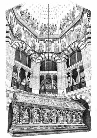 Illustration de Aix-La-Chapelle - Vie de Charlemagne de Eginhard - éditions Les Belles Lettres.jpg