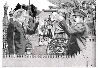 Illustration Poutine:Staline pour un article de L'EXPRESS.jpg