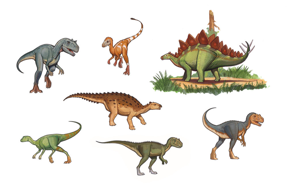 Dinosaures du Jurassique