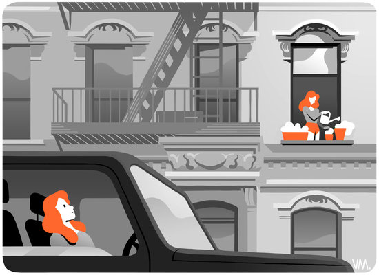 NY Times: My New Office: A Parking Space