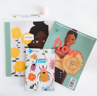 Carnet d'illustrations pour Flow Magazine NL