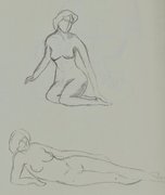 dessin de nue