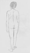 dessin de nue