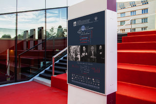 Affiche 2 120x160 cm pour les Soirées du Cinéma Russe de Bordeaux