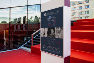 Affiche 1 120x160 cm pour les Soirées du Cinéma Russe de Bordeaux