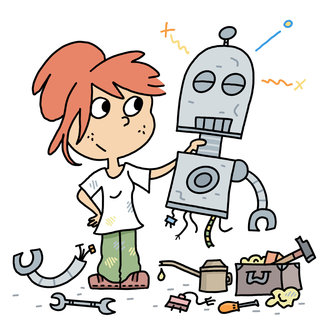 Un robot à réparer