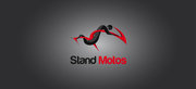 Logo Stand Moto