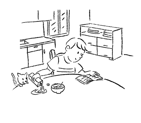 Mes habitudes de lecture - Le matinal