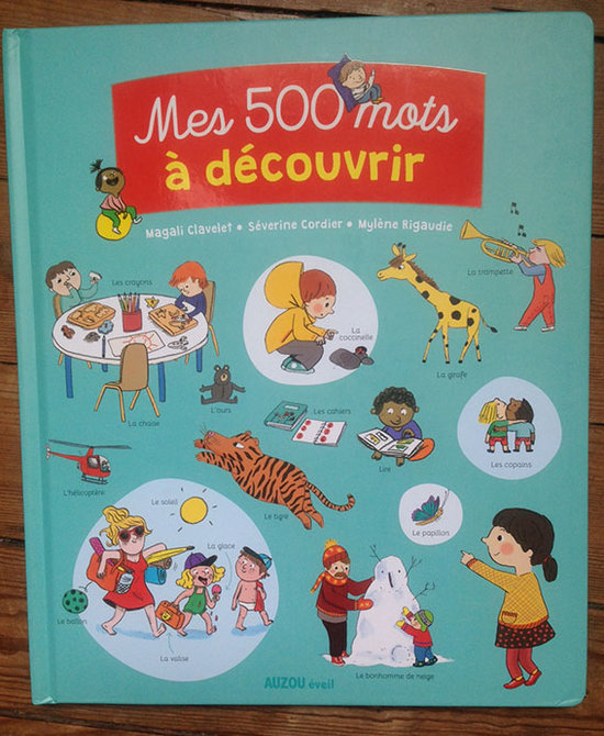 mes 500 mots à découvrir editions AUZOU juin 2019