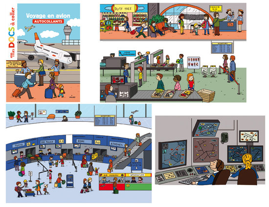 Docs à coller les avions