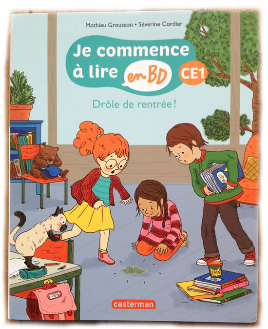 Je commence à lire en bd CE1